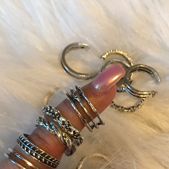 NWT Vintage Boho Inspired Set of 6 toe rings - Picture 7 of 7